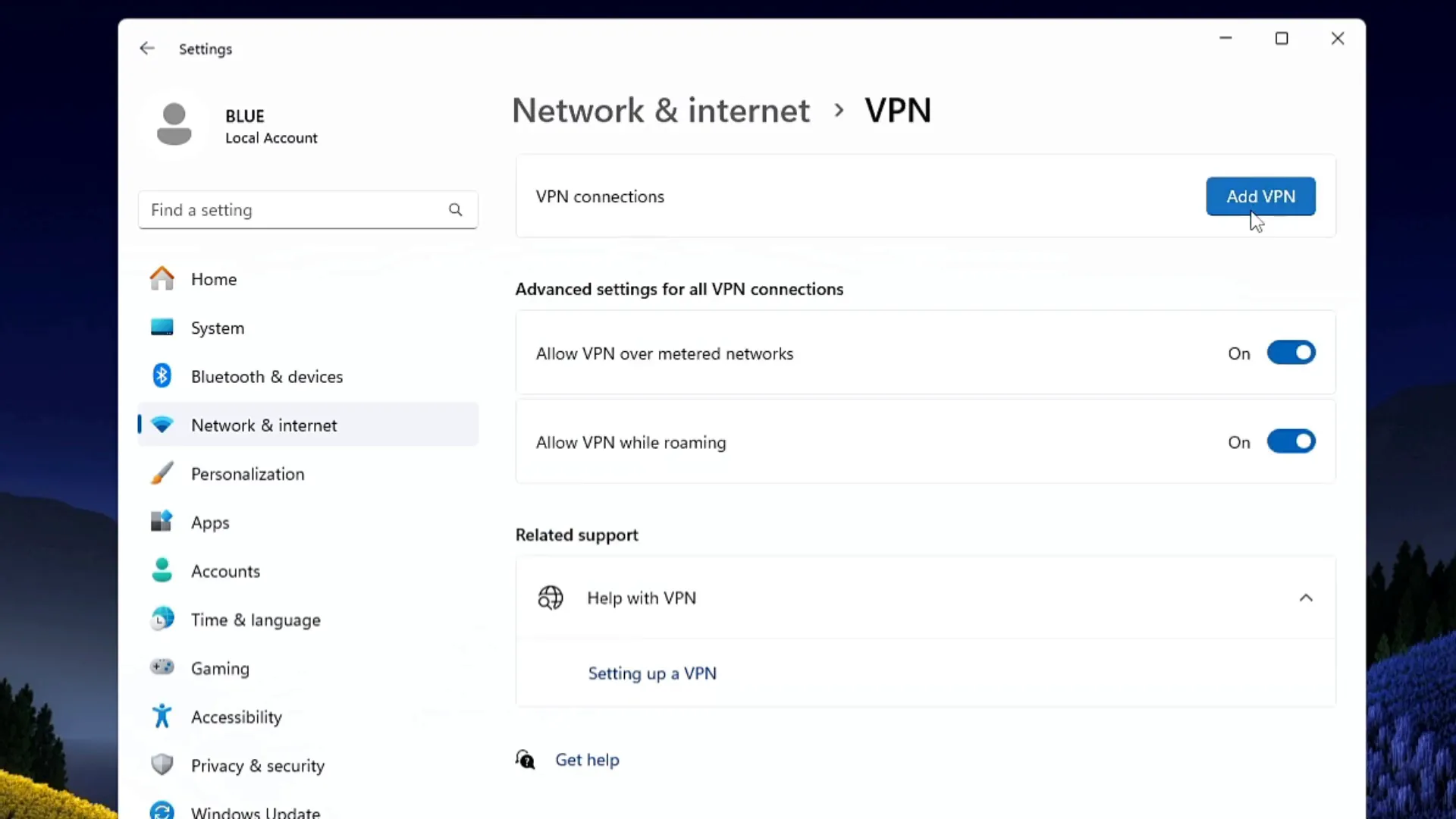 Setup FREE VPN on Windows 11: A Complete Guide 4 Adding a VPN Connection