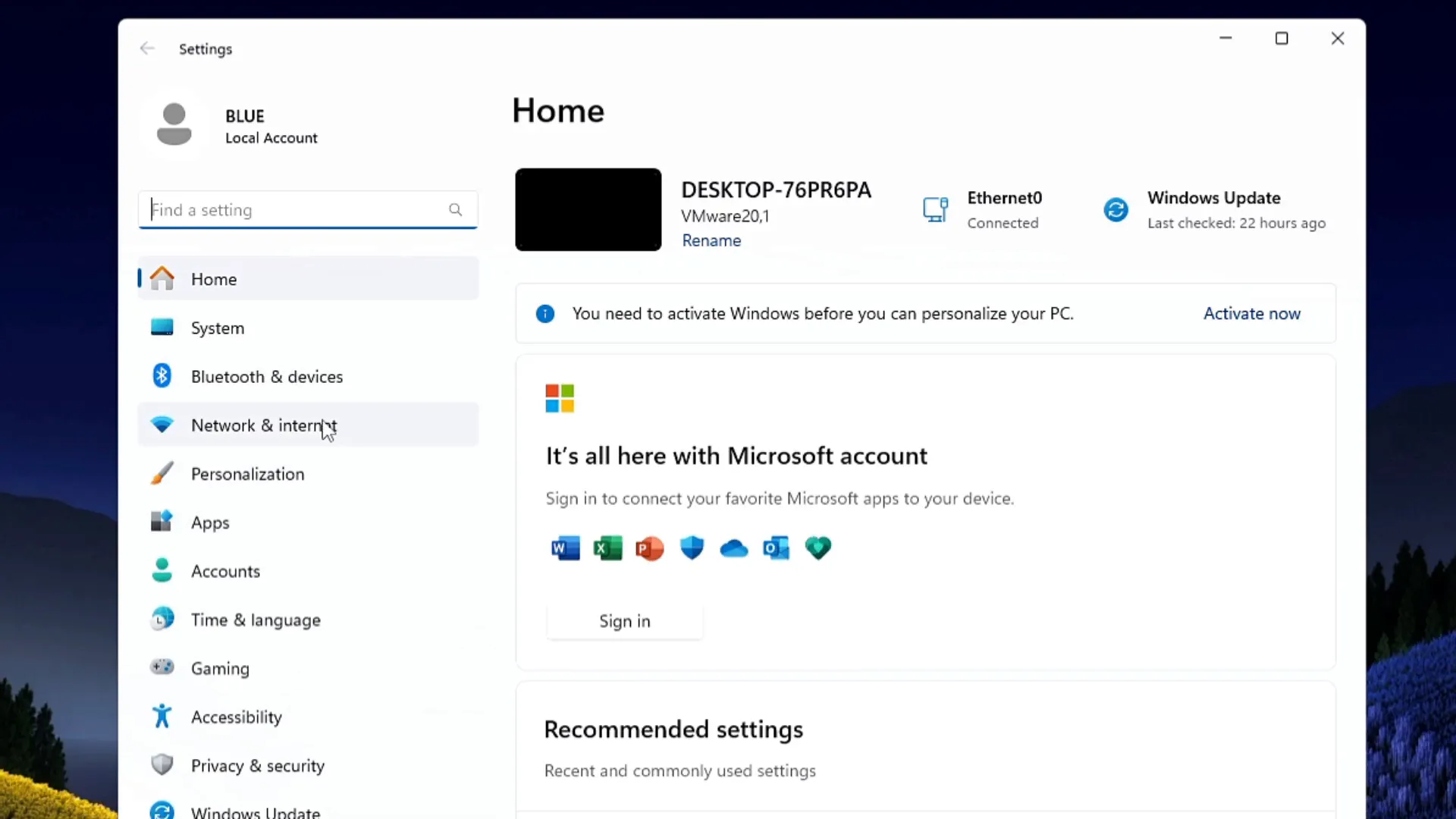 Setup FREE VPN on Windows 11: A Complete Guide 3 Network and Internet Settings