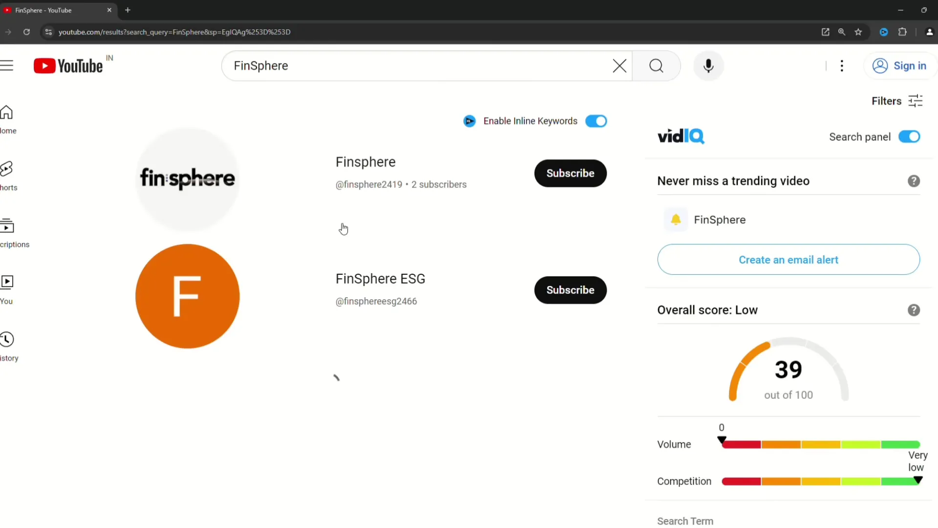 YouTube Automation with AI: Create Faceless Videos 3 Checking channel name availability on YouTube