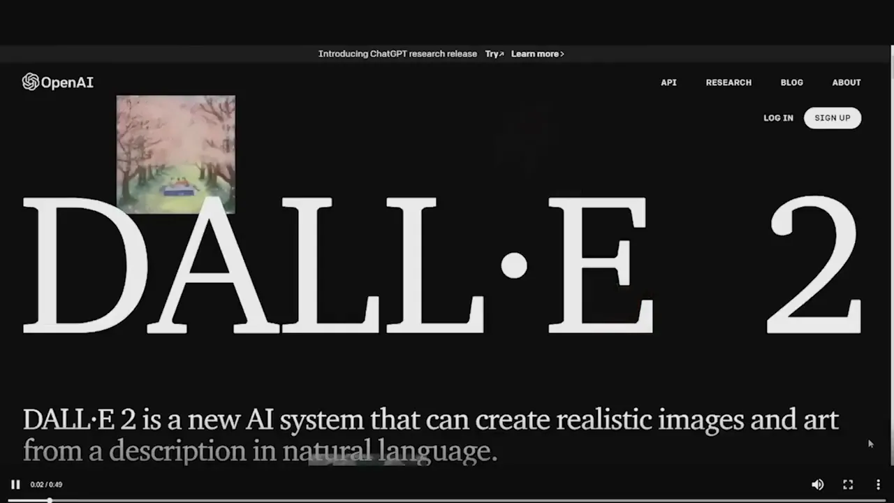 DALL·E creating images from text descriptions