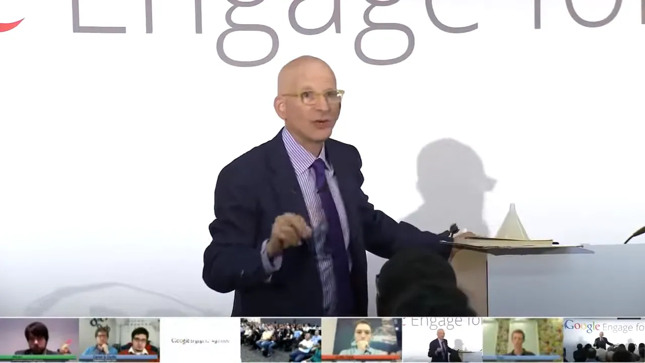 Seth Godin explaining the importance of connecting through shared worldviews