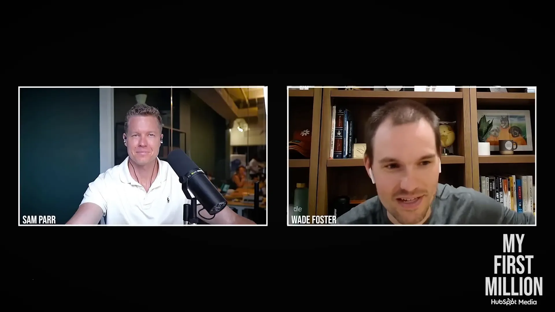 Wade Foster and Sam Parr discussing AI adoption and automation
