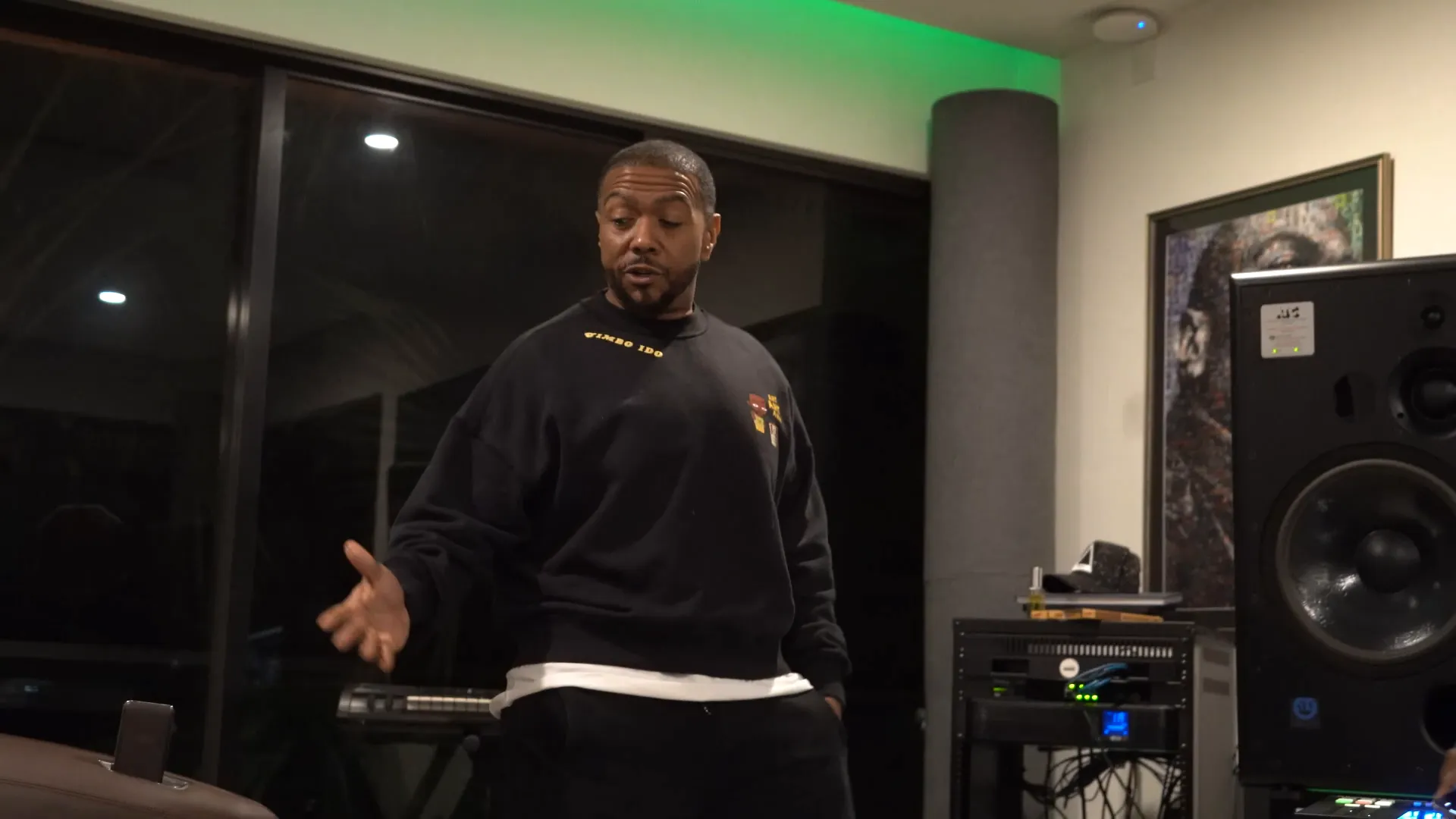 Timbaland talking about sampling yourself with AI