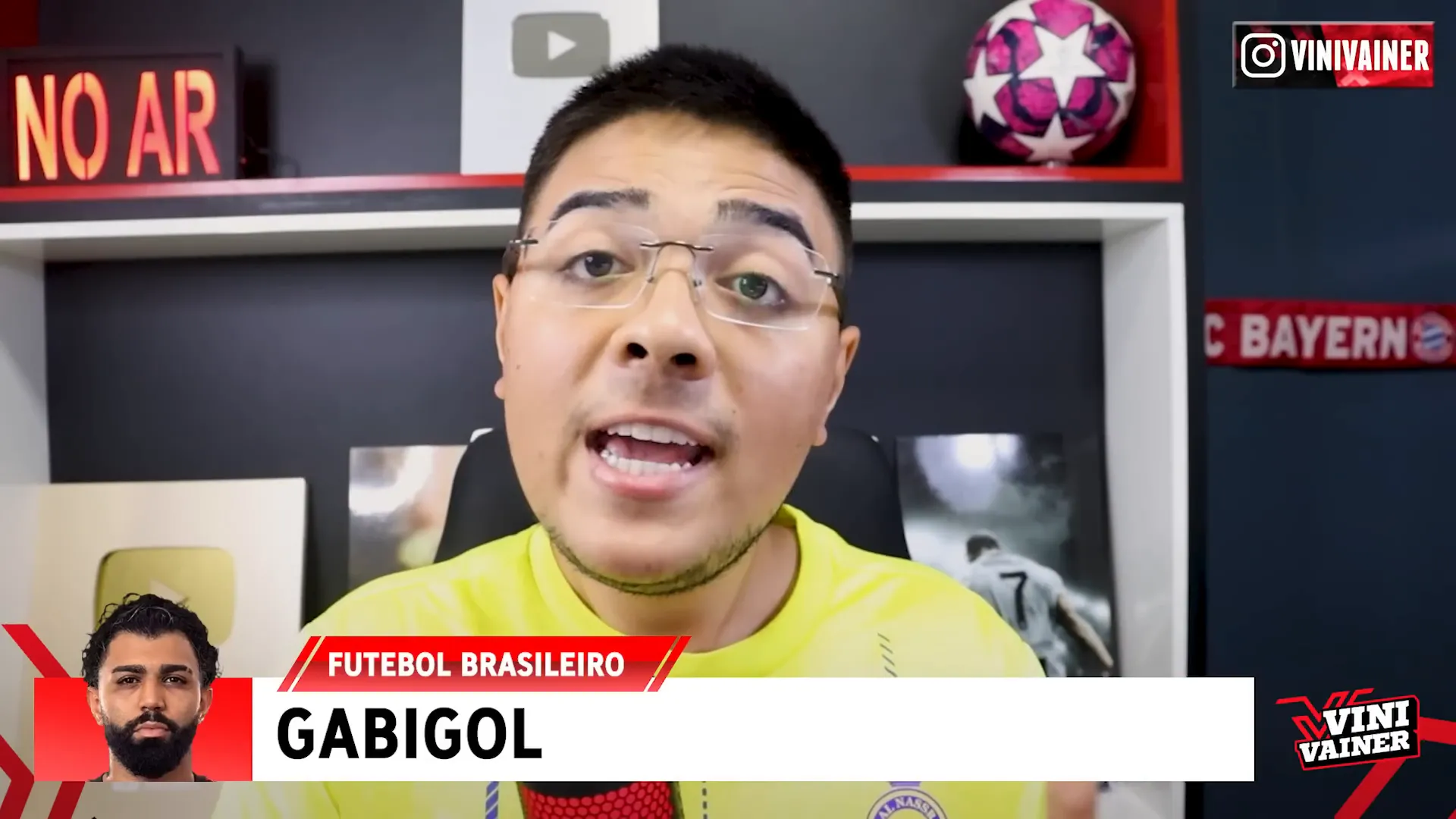 Gabigol durante a partida