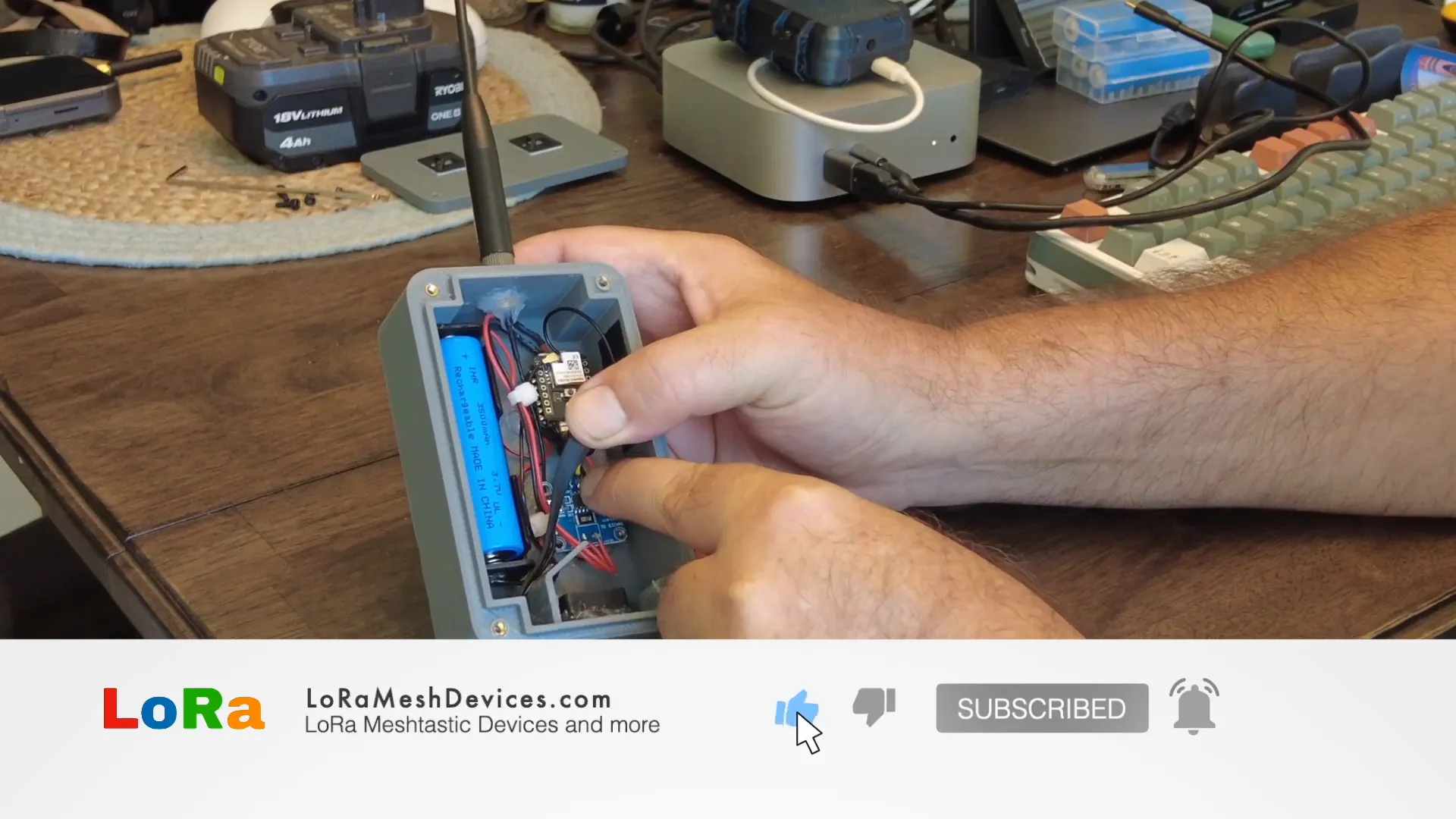 INA219 sensor monitoring power draw