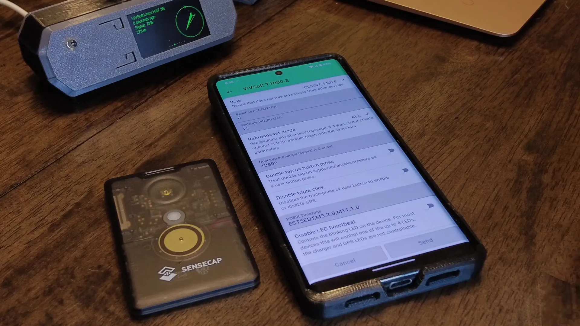 Activating GPS on the SenseCap T1000E