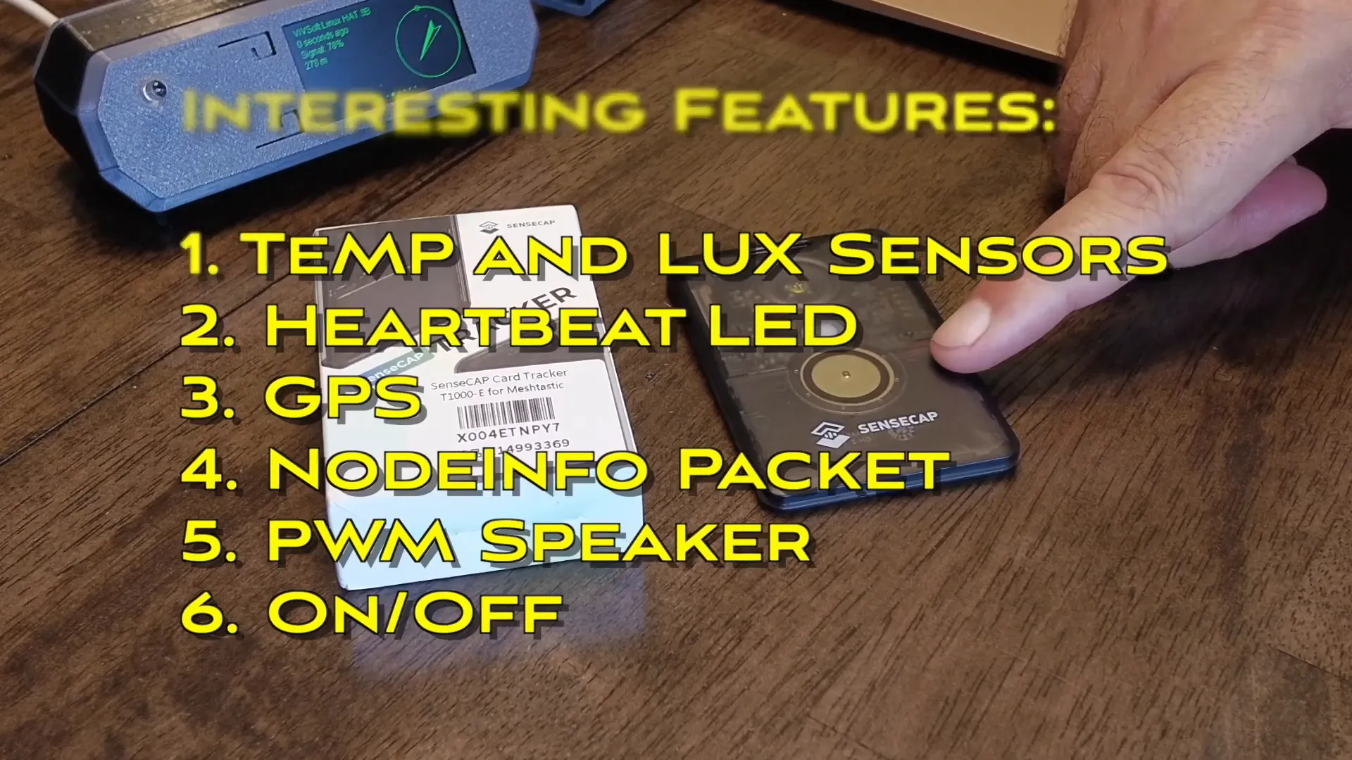 Unboxing the SenseCap T1000E Tracker