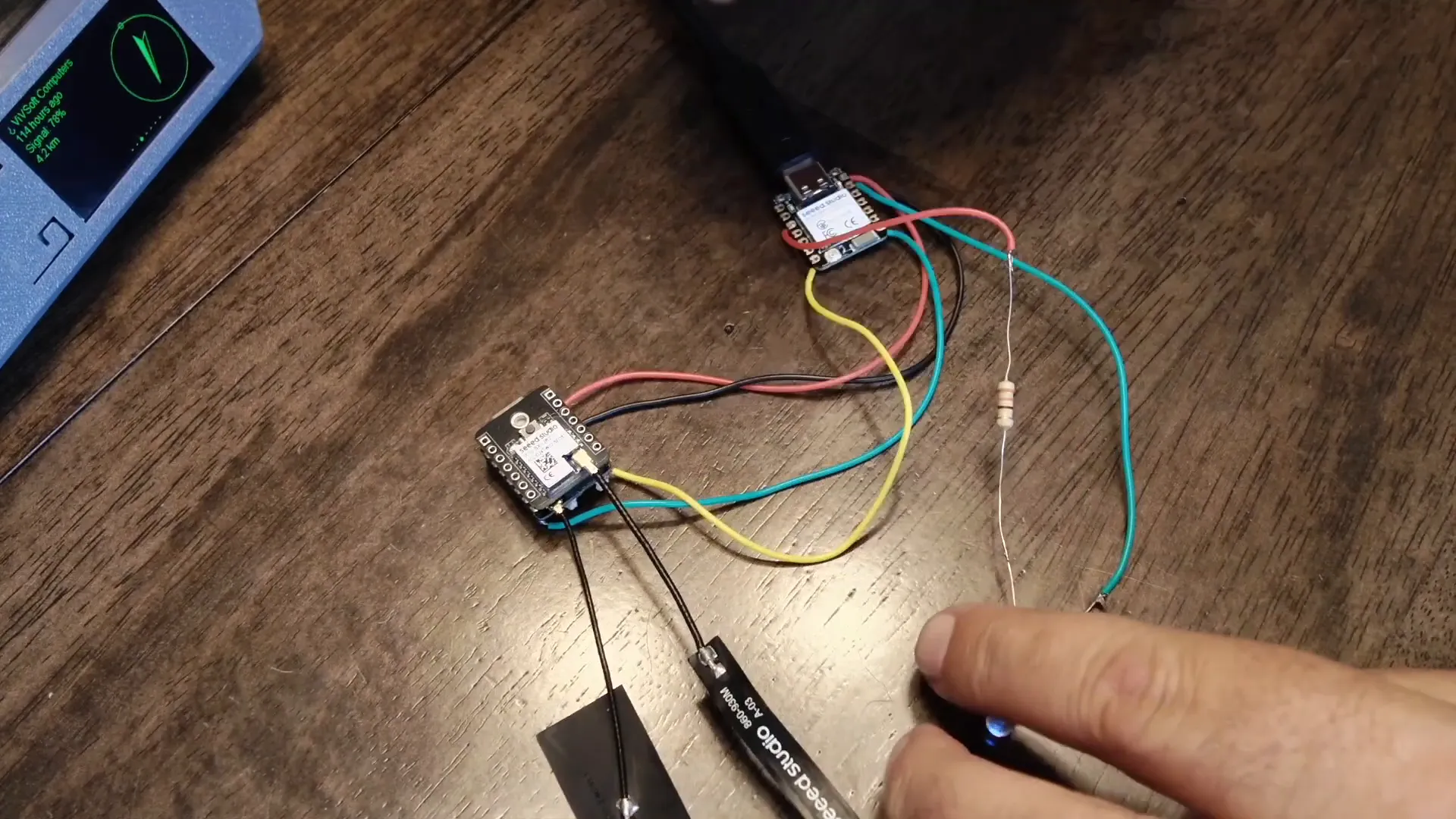 LED connected to ESP32 C6