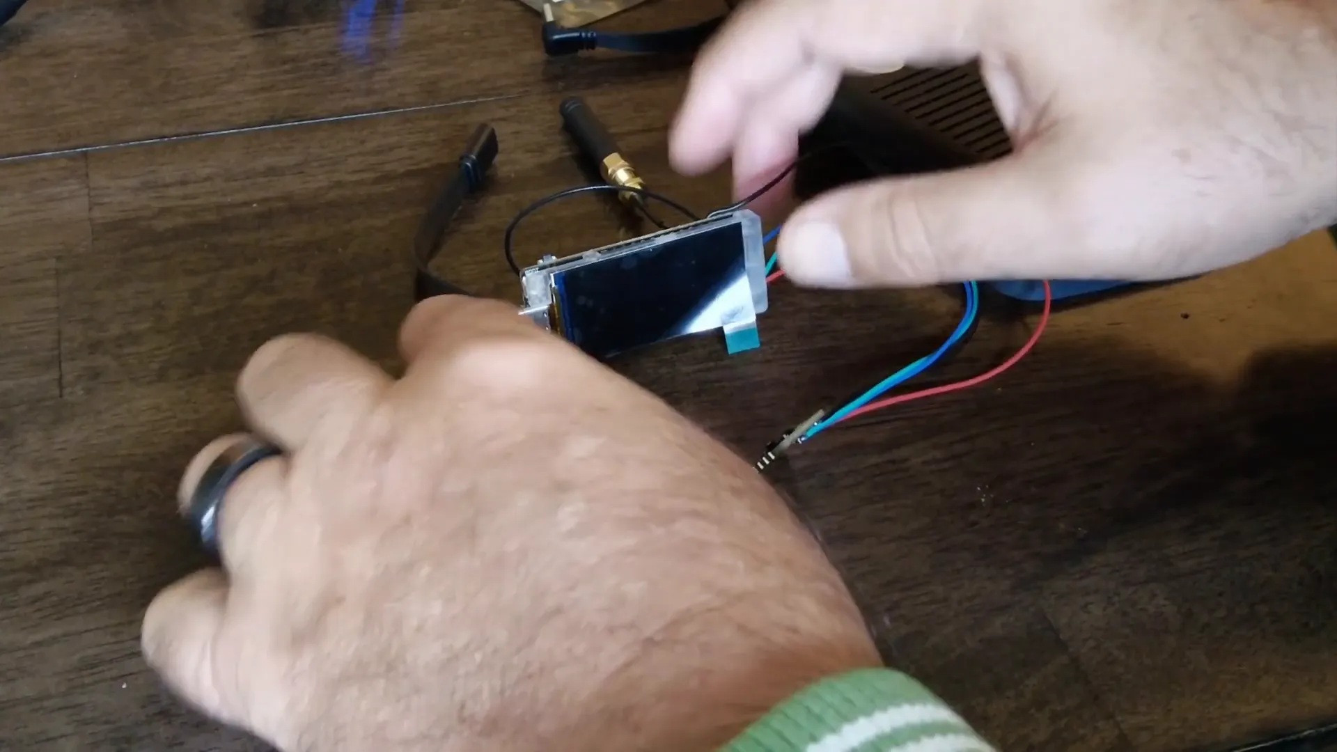 Haltech VisionMaster T190 with LoRa antenna