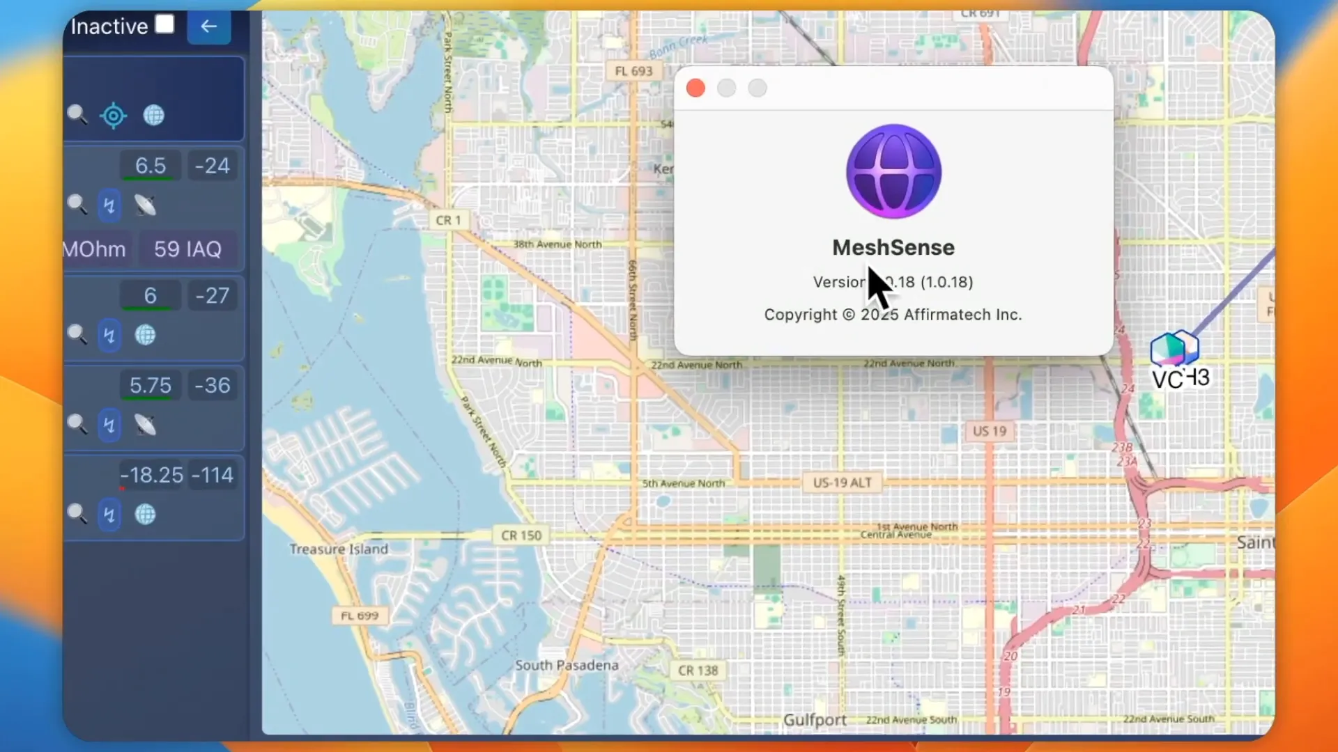 MeshSense download page