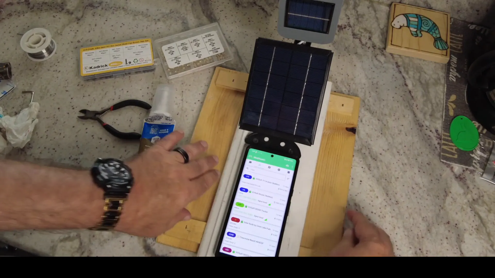 Finalizing the setup of the Solar Node