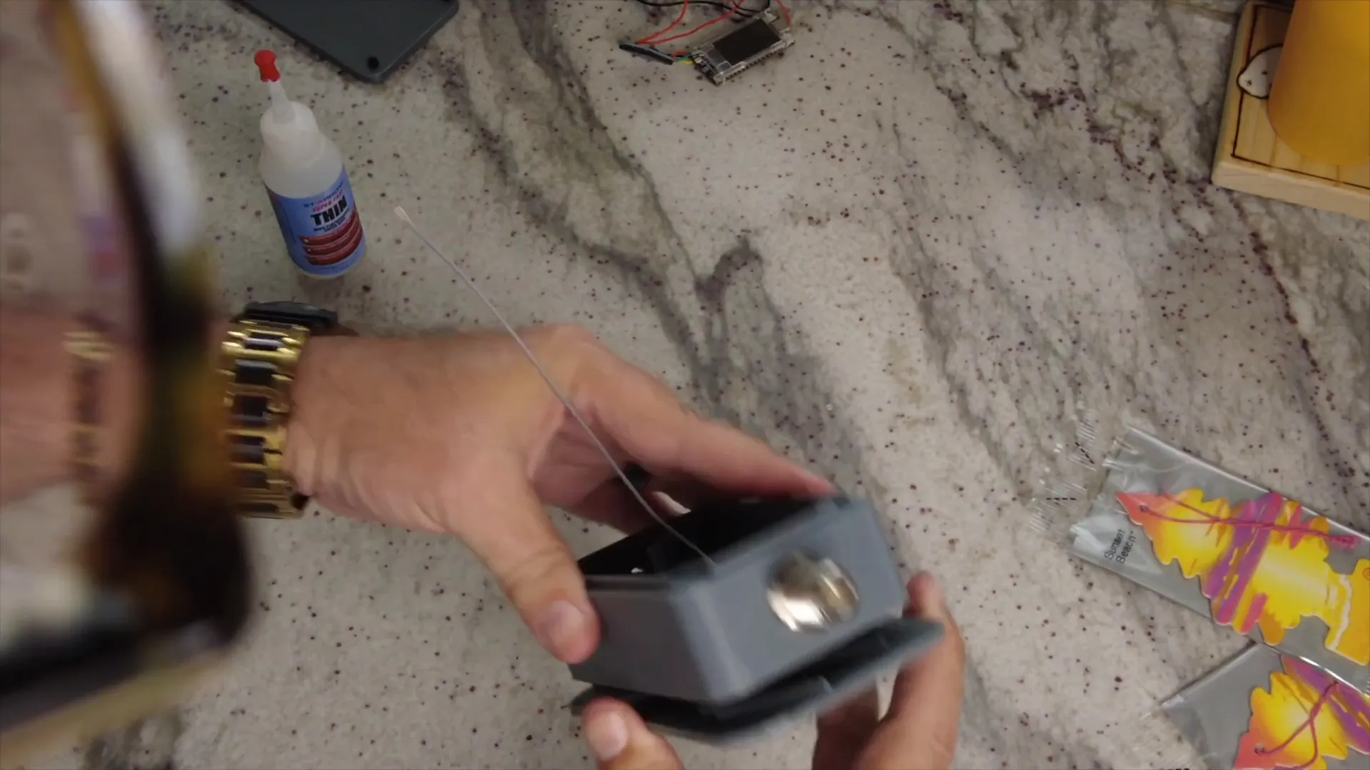 Attaching the cover for heat dissipation