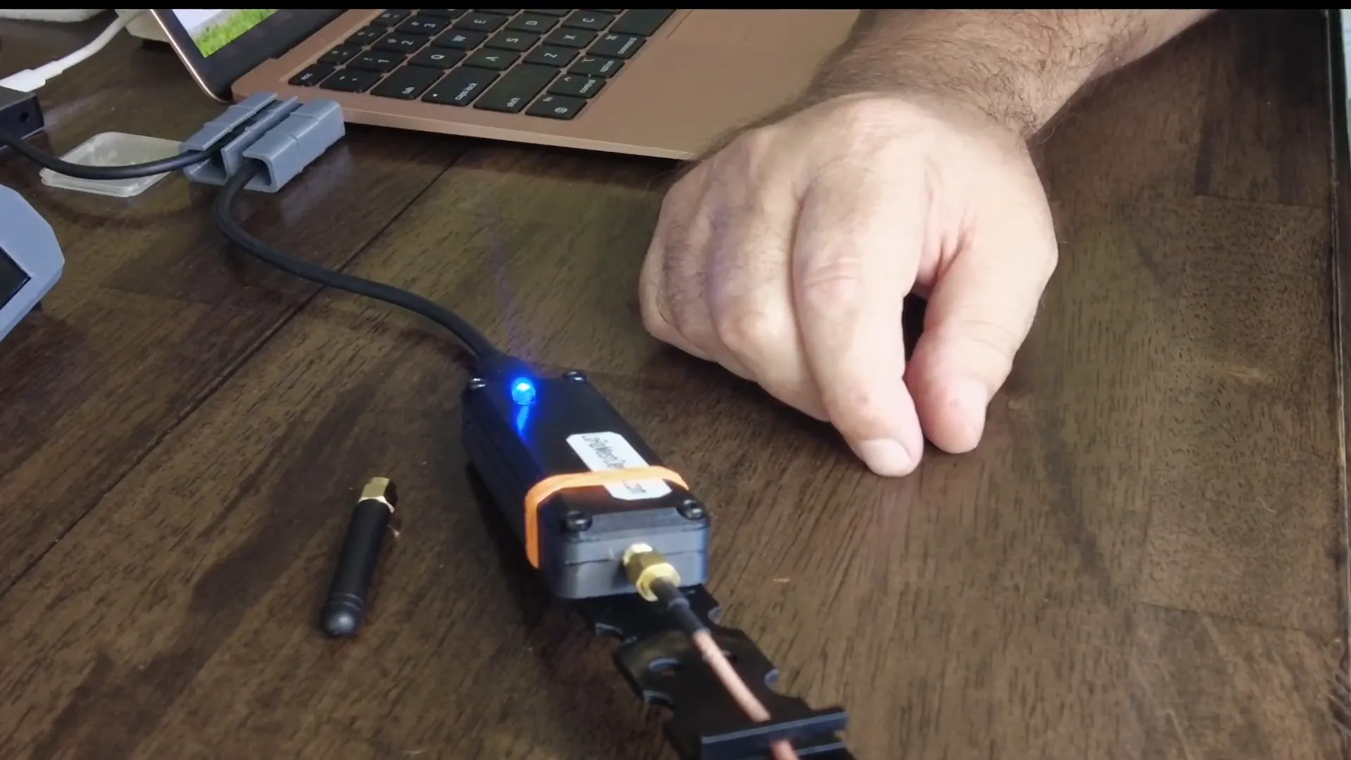 Mobile node setup in the car