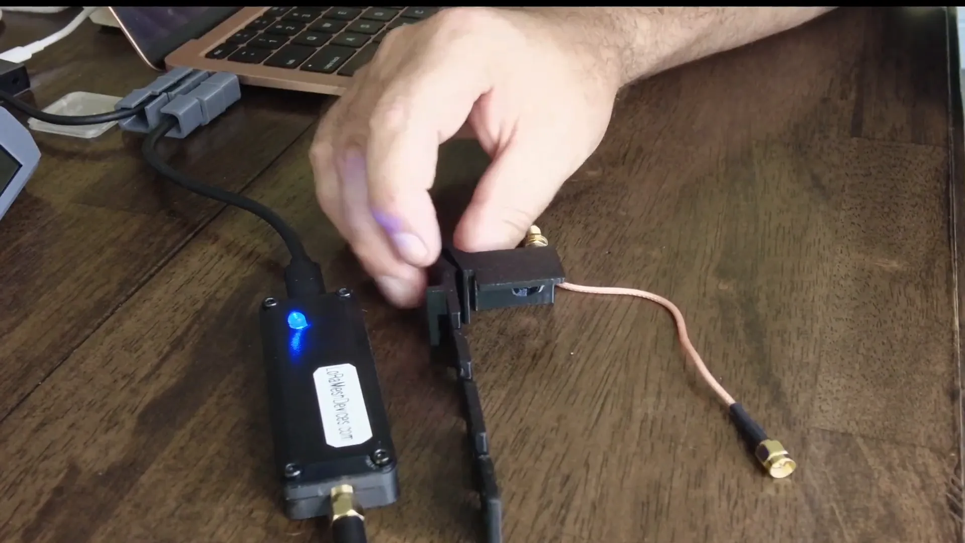 3D-printed antenna holder