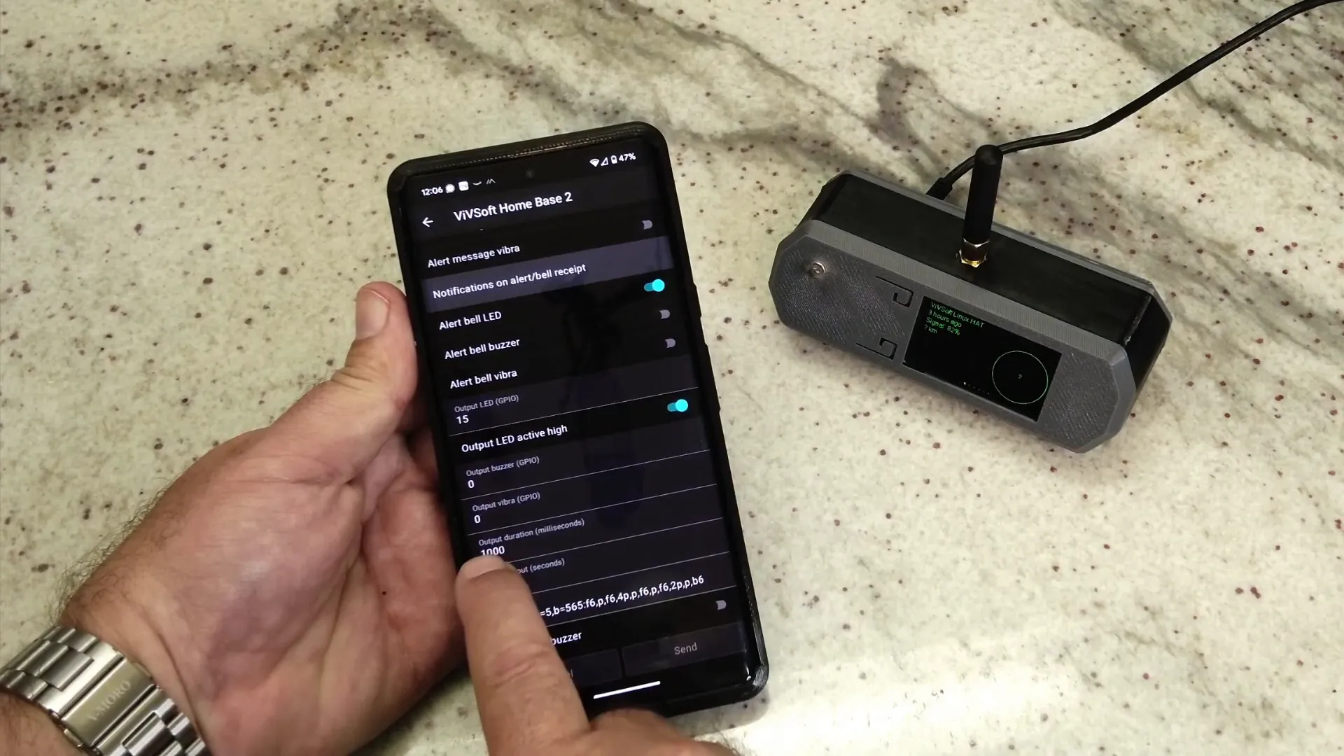 LED Notification Setup
