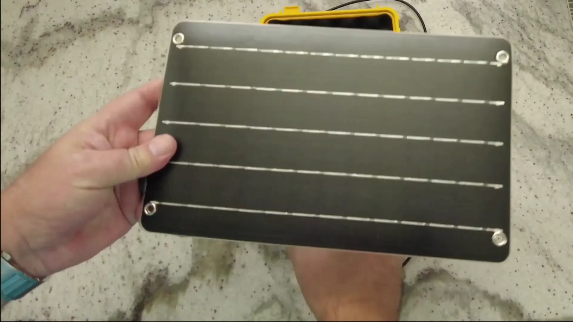 5W Solar Panel Integration