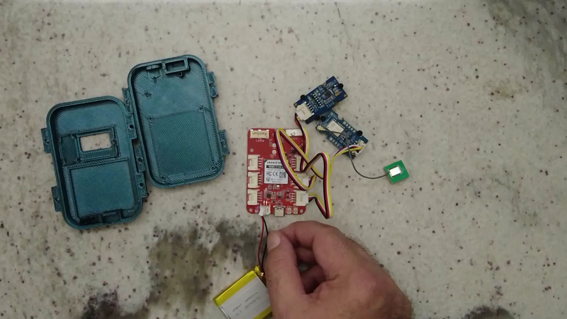 Battery management issues with the WIO WM1100 Tracker