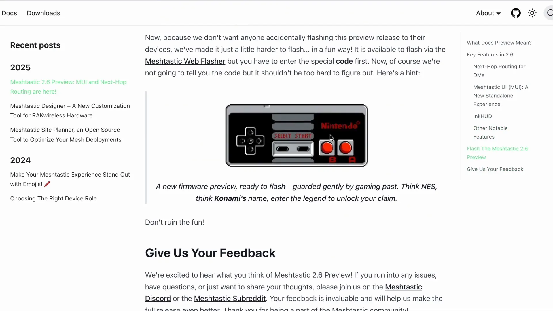 Flashing the new UI