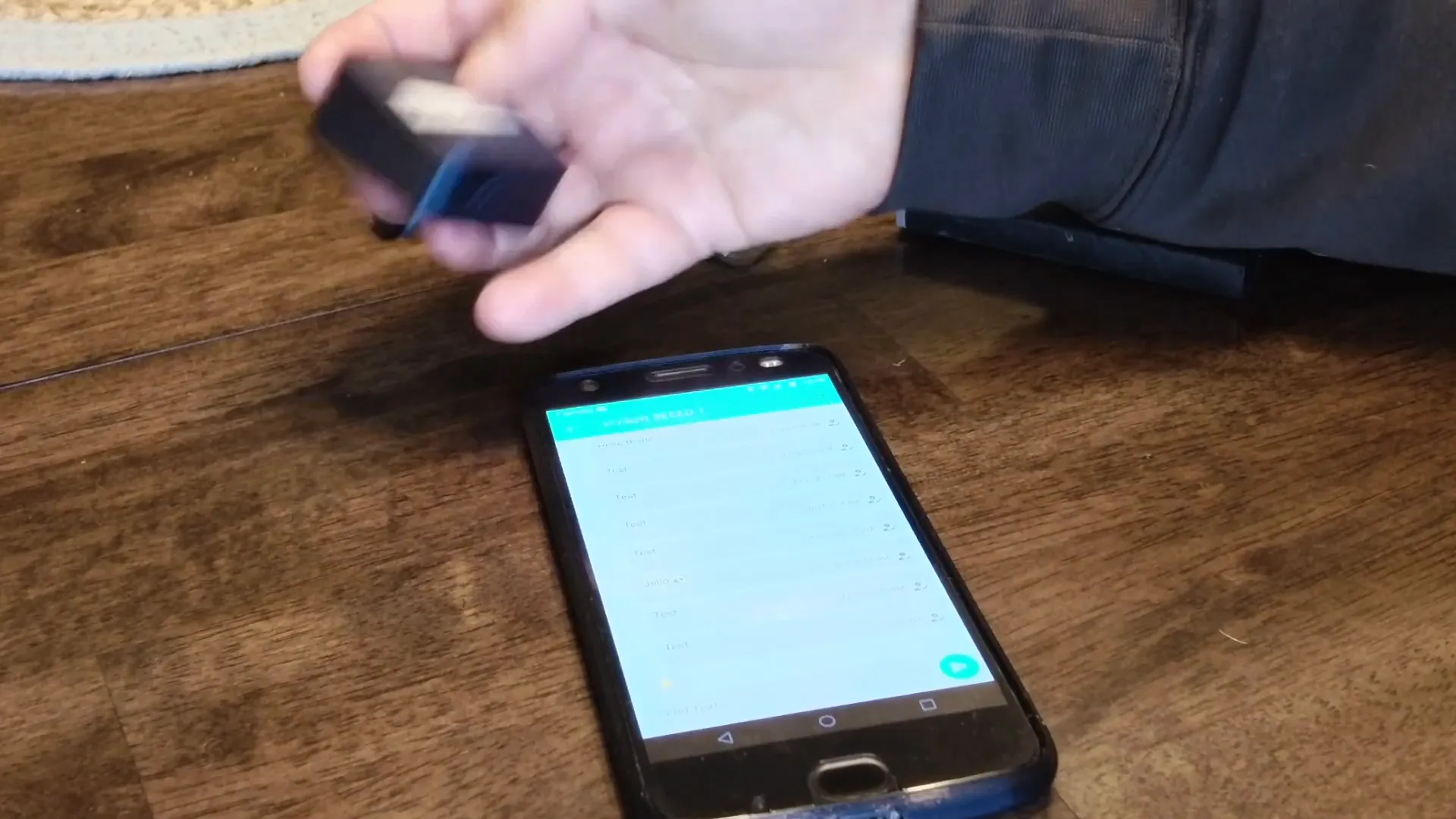 Testing the buzzer alert
