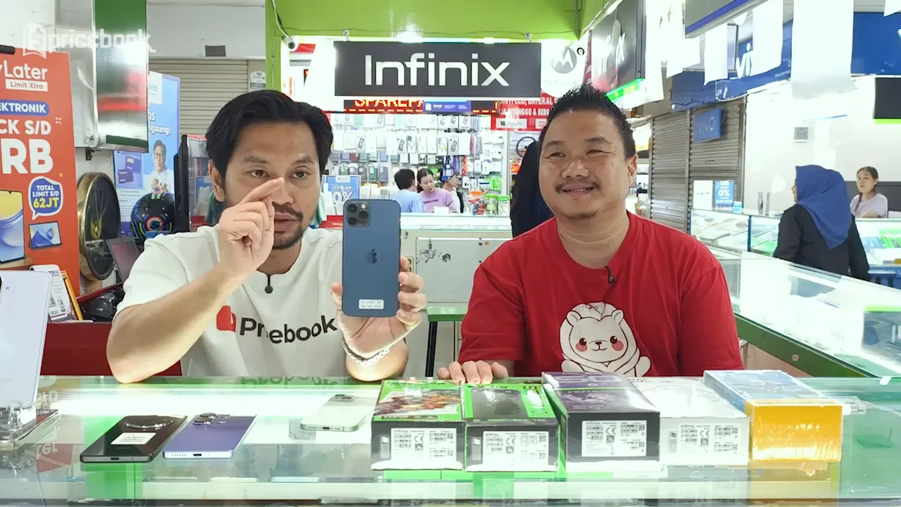 iPhone 12 Pro second harga 4 jutaan dan iPhone 15 ex garansi iBox