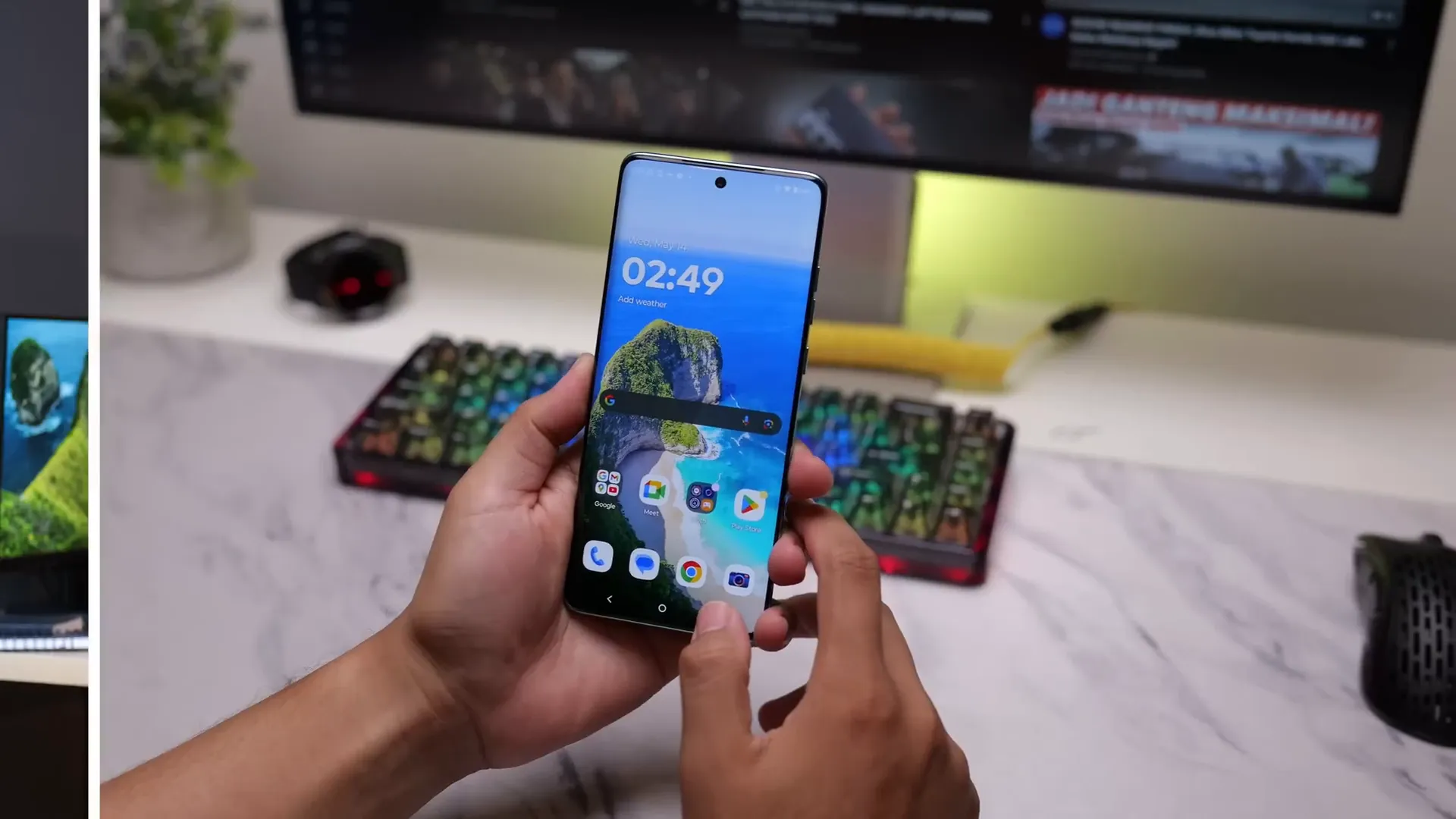 Antarmuka One UI 7 Samsung Galaxy A56 dan fitur Smart Connect Motorola