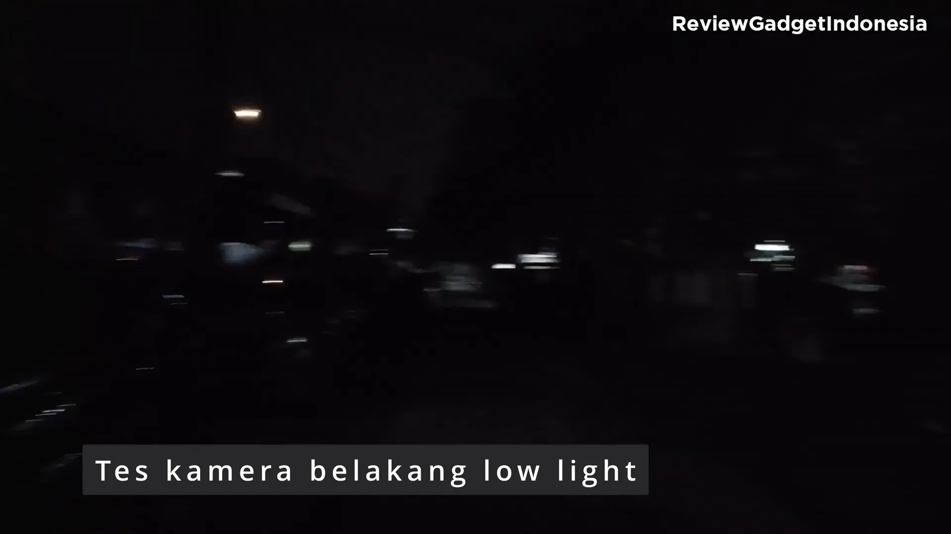 Sample perekaman kamera belakang Infinix Smart 10 dalam kondisi low light