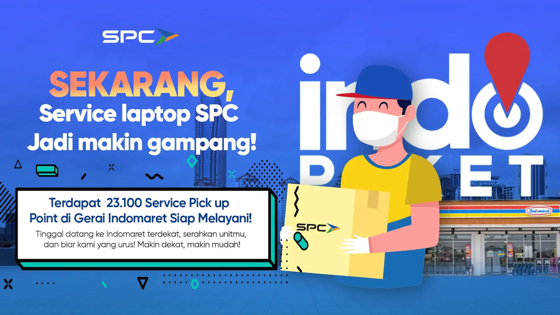 Layanan service center SPC tersebar luas di seluruh Indonesia