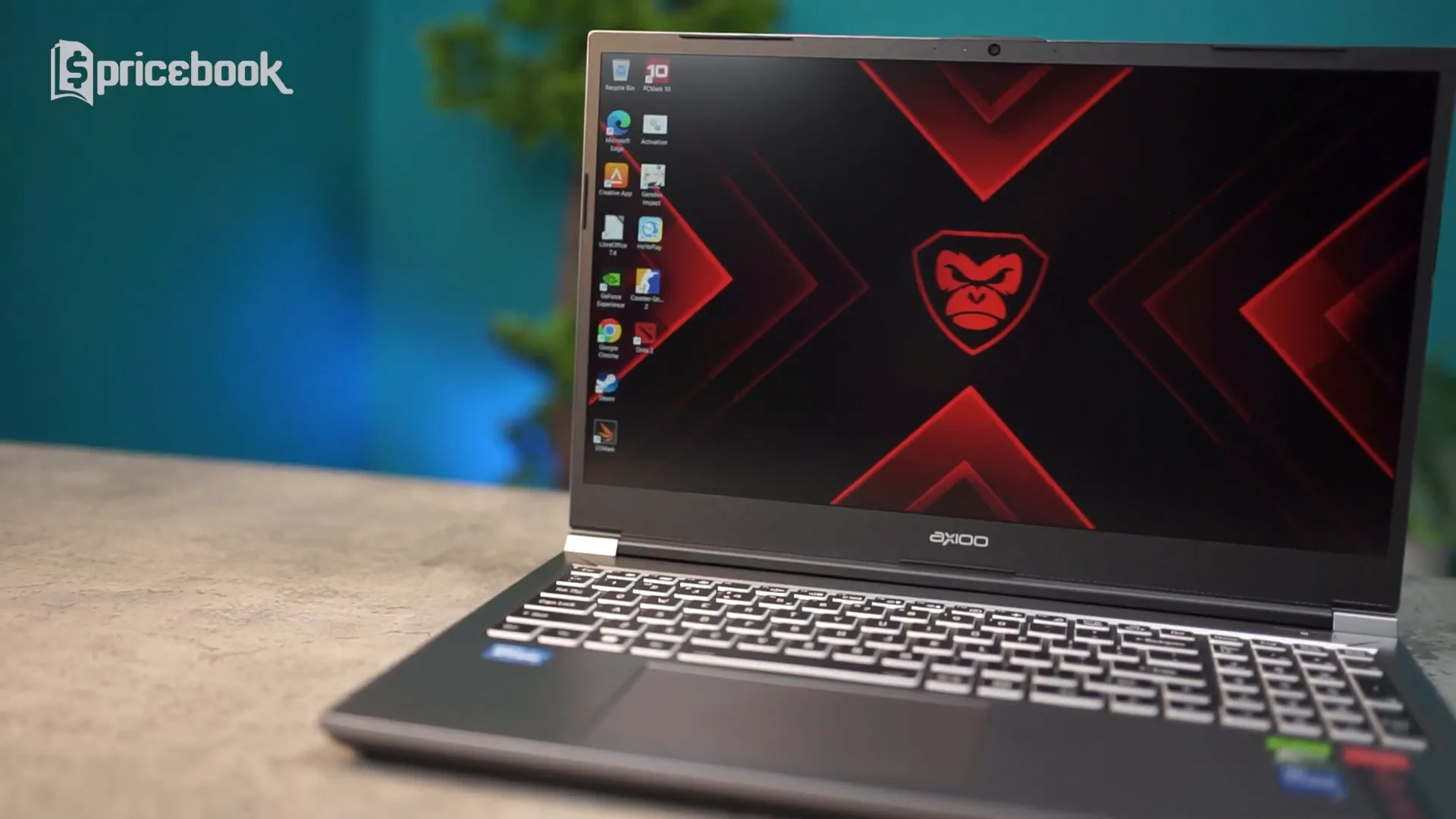 Axioo Pongo 760 V2 dengan layar 100% sRGB dan GPU RTX 4060