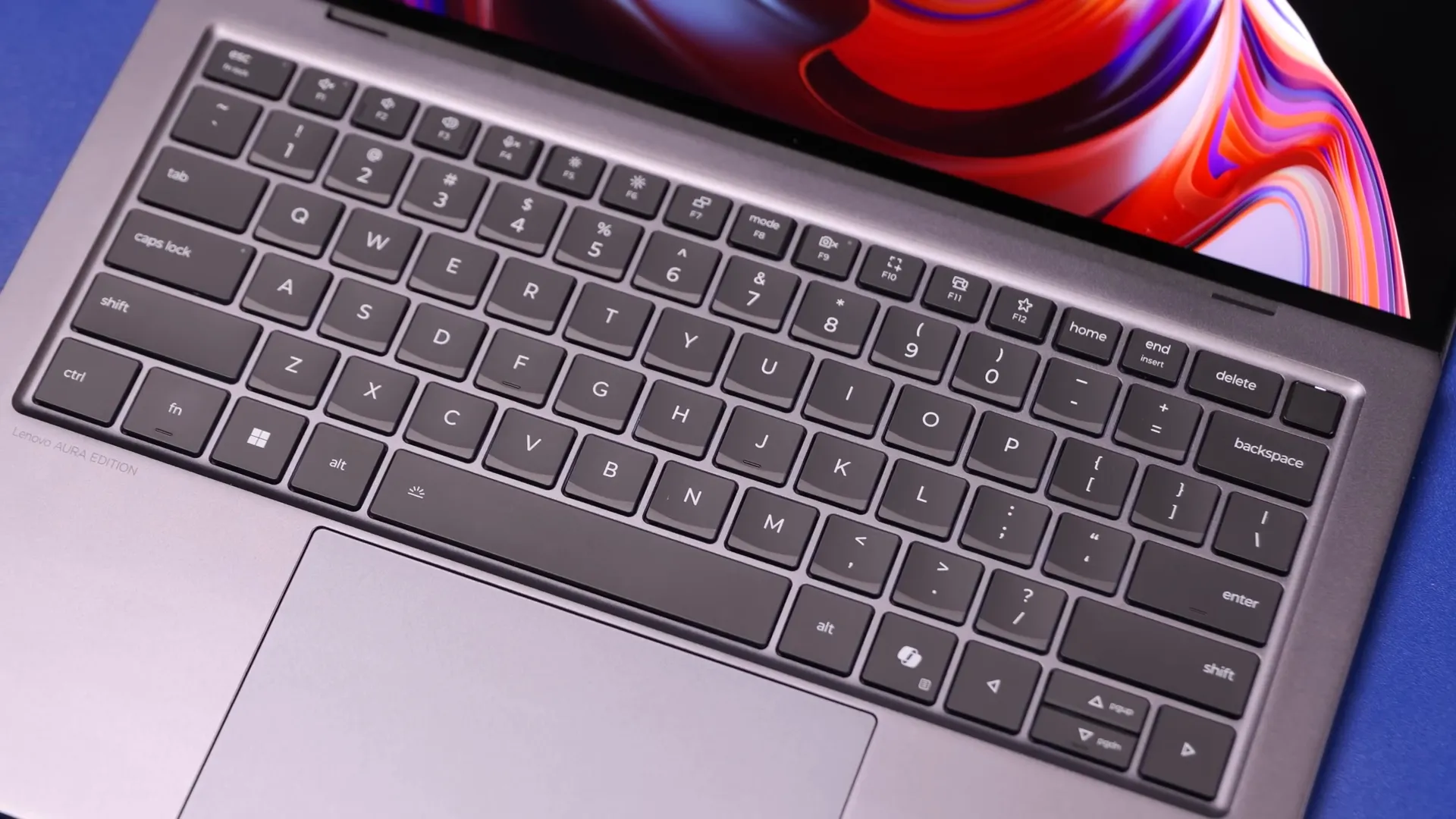 Keyboard dan touchpad Lenovo ThinkPad X9 Aura Edition