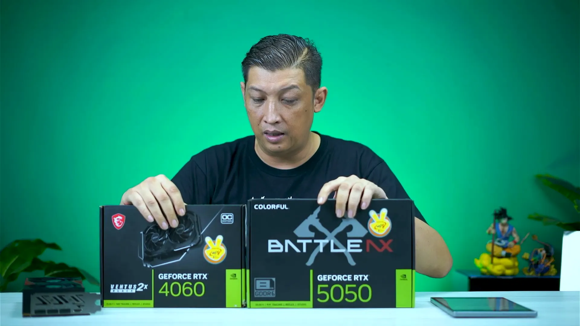 Perbandingan desain dan merk GPU RTX 5050 dan RTX 4060
