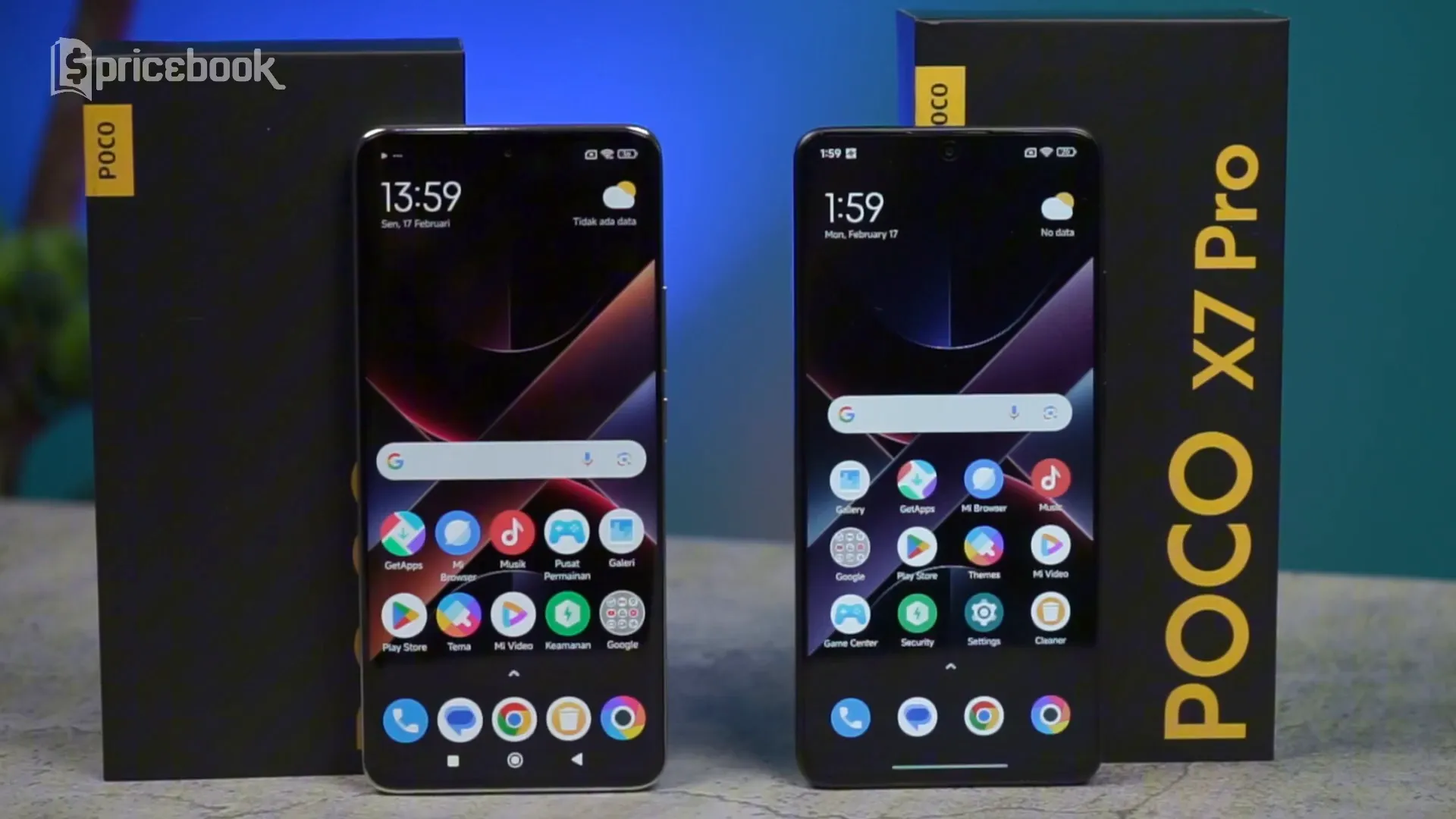 POCO X7 5G tampil dengan layar AMOLED crystal Rush dan performa Dimensity 7300 Ultra
