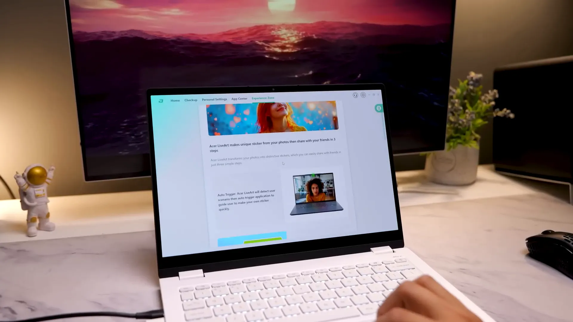 Fitur AI on-device Acer Sense dengan berbagai aplikasi produktif