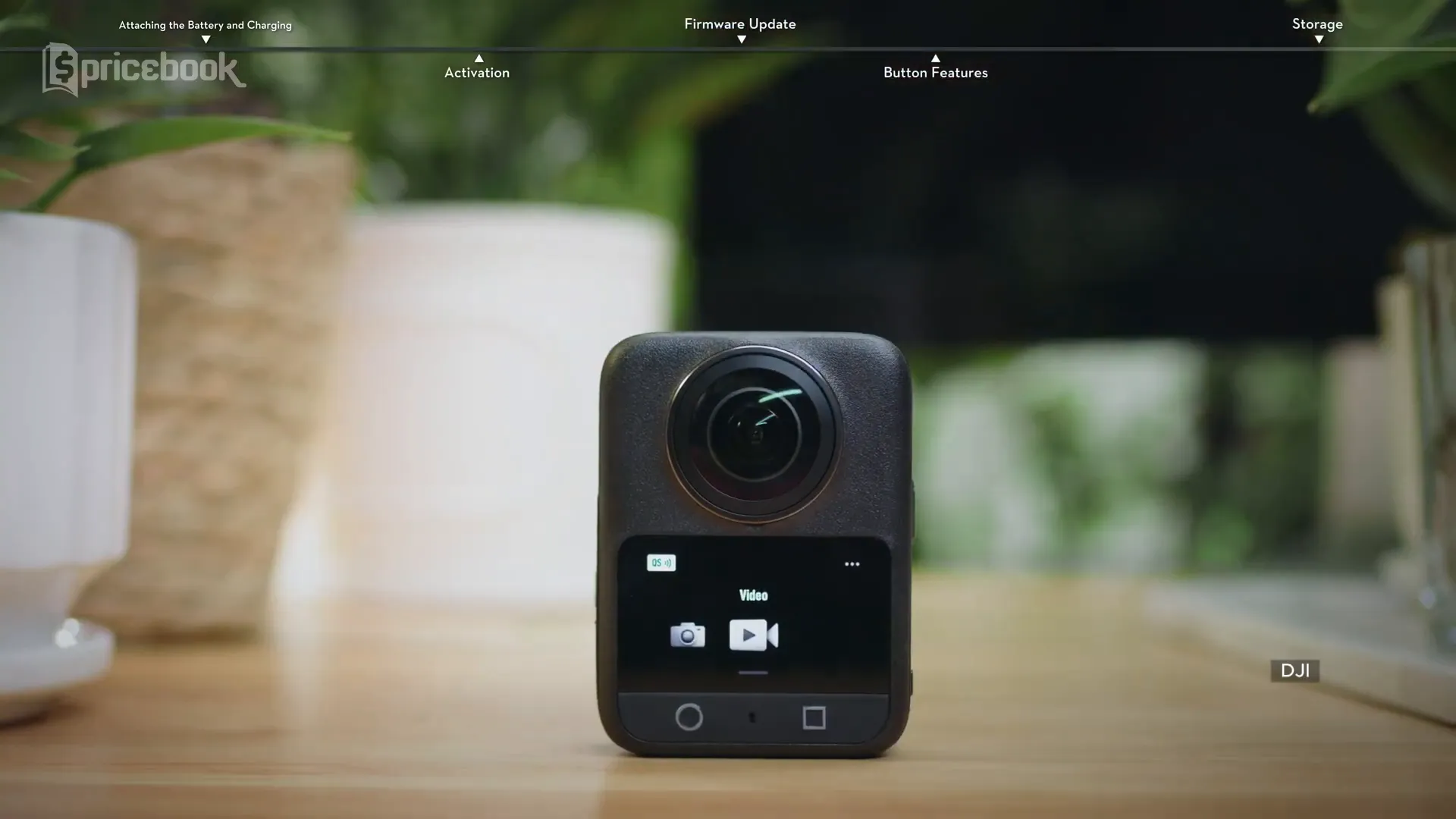 DJI Osmo 360 kamera 360 derajat dengan sensor 1 inci dan video 8K