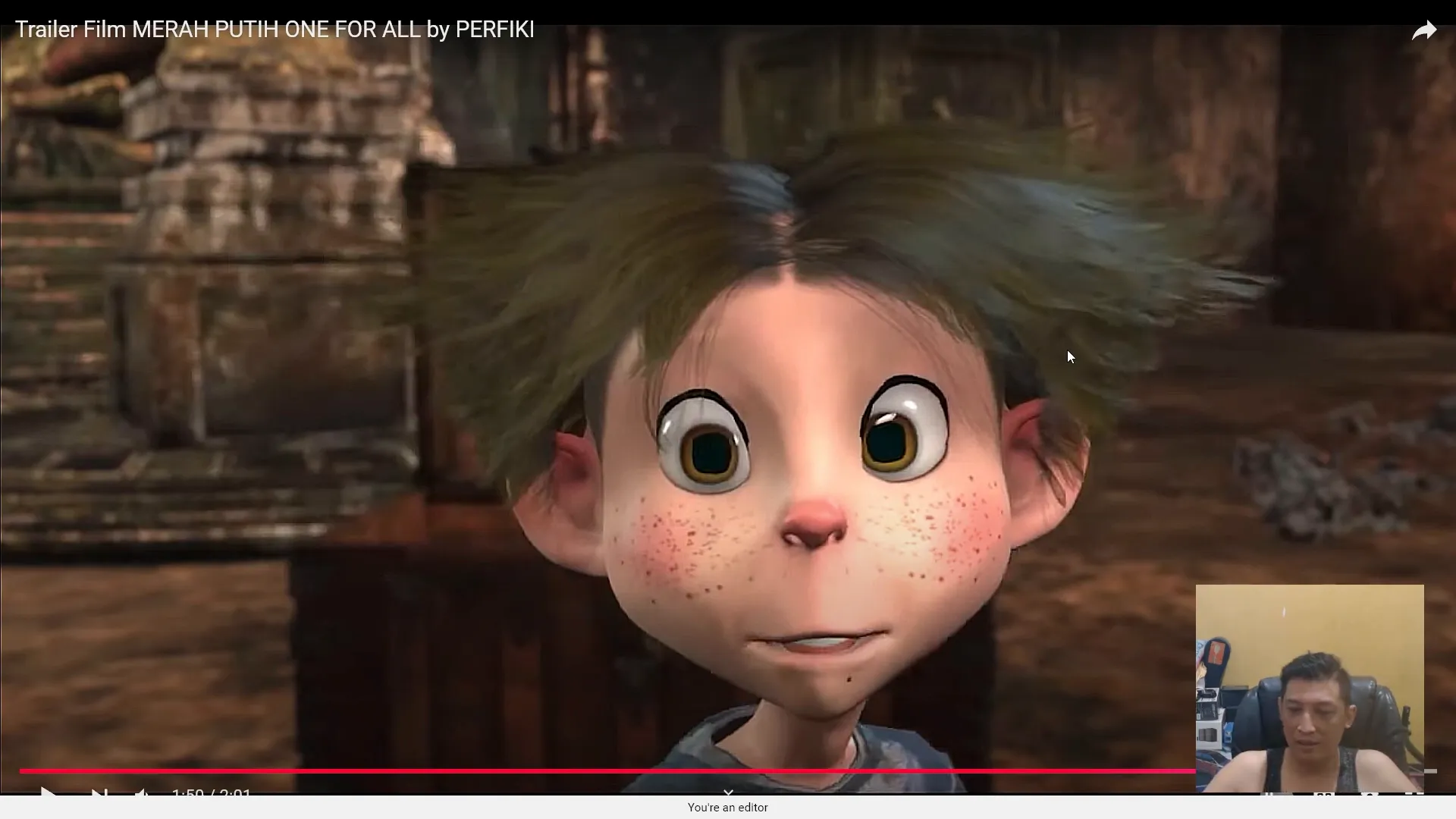 Animasi 3D karya reviewer dengan perangkat jadul namun hasil lebih baik