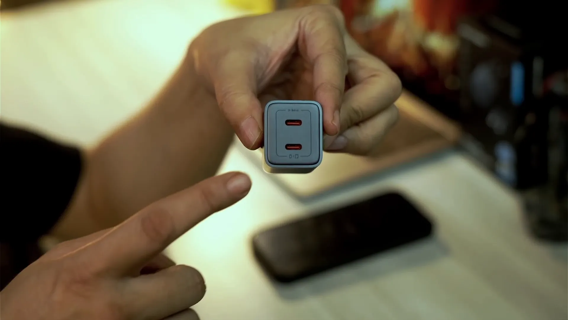 Fancy Gun Charging Kit dual USB Type-C, pengisian daya cepat dan aman