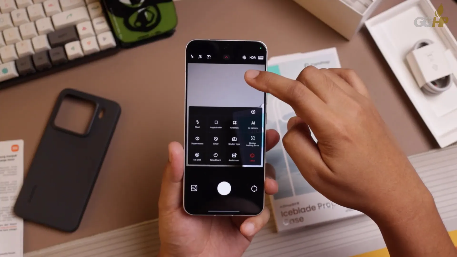 Menu kamera Xiaomi 15 dengan mode Leica dan fitur lengkap