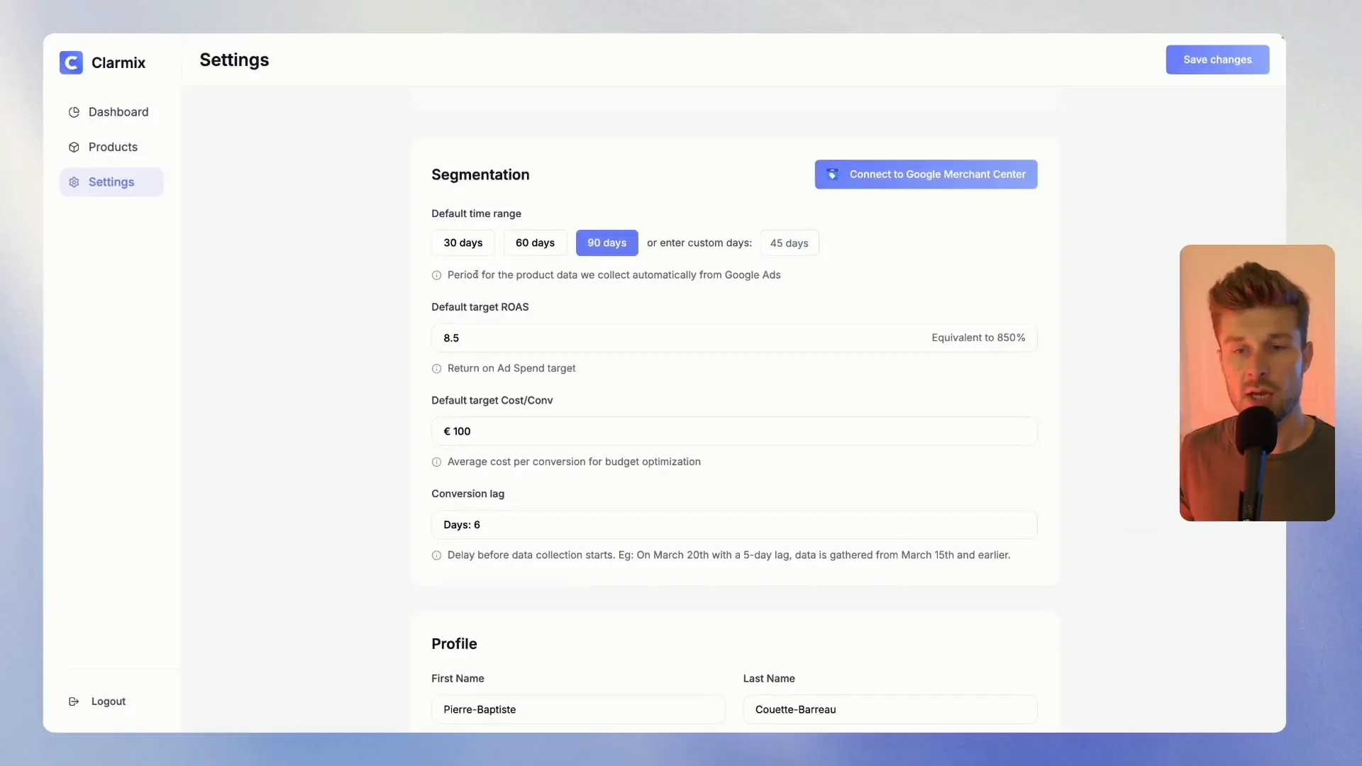 Pasting the XML link and scheduling daily updates