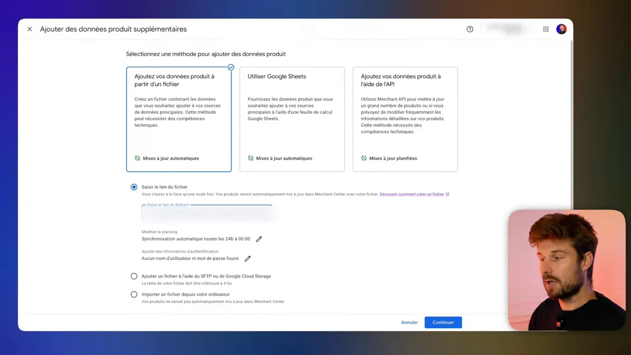 Add additional product data in Merchant Center