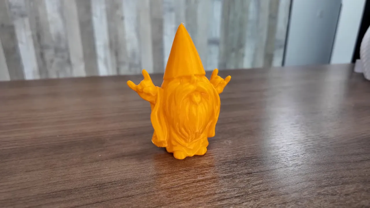 ABS part with supports removed cleanly