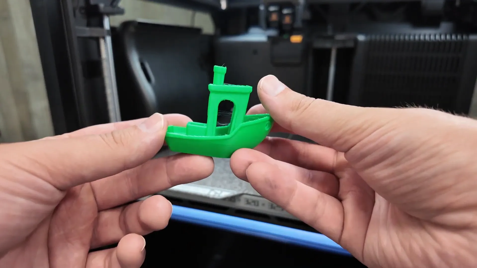 First benchie printed with default calibration