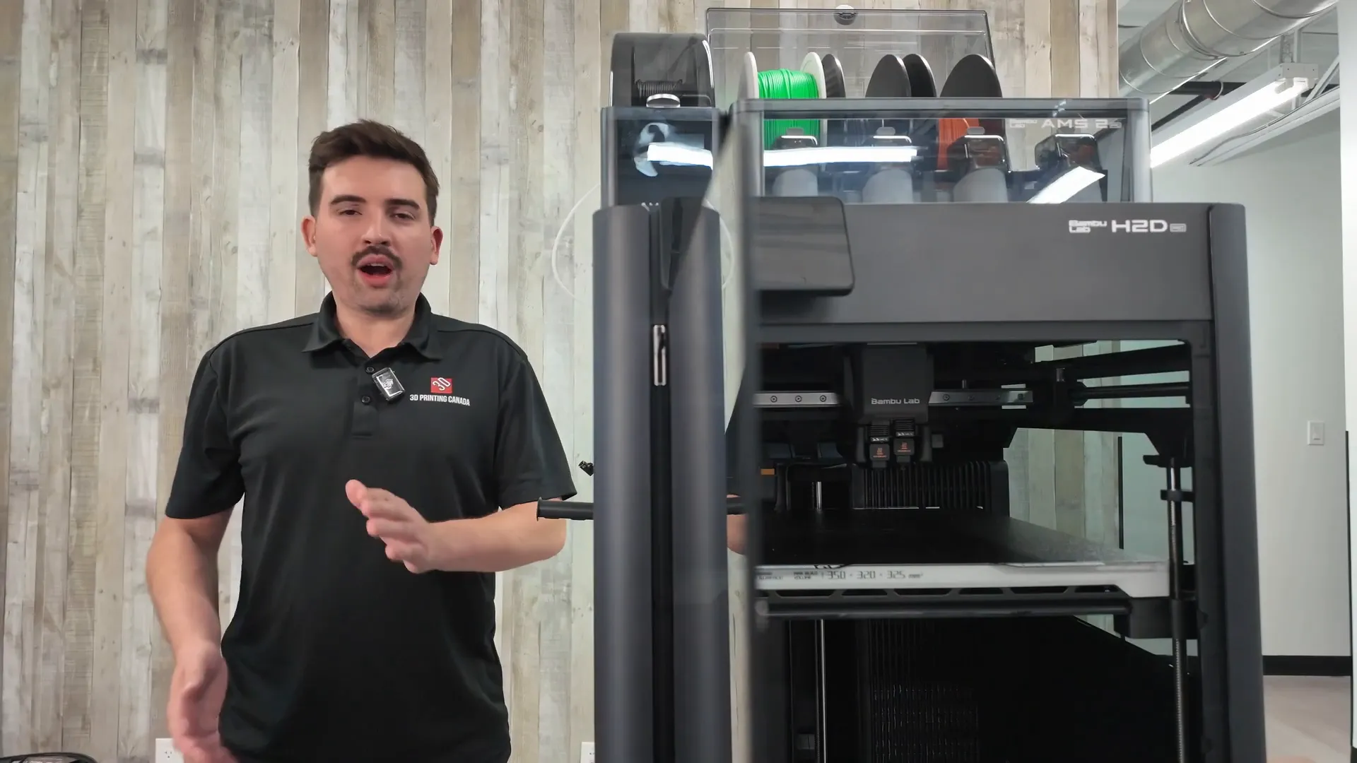 Ethernet port and rear connectivity on the H2D Pro