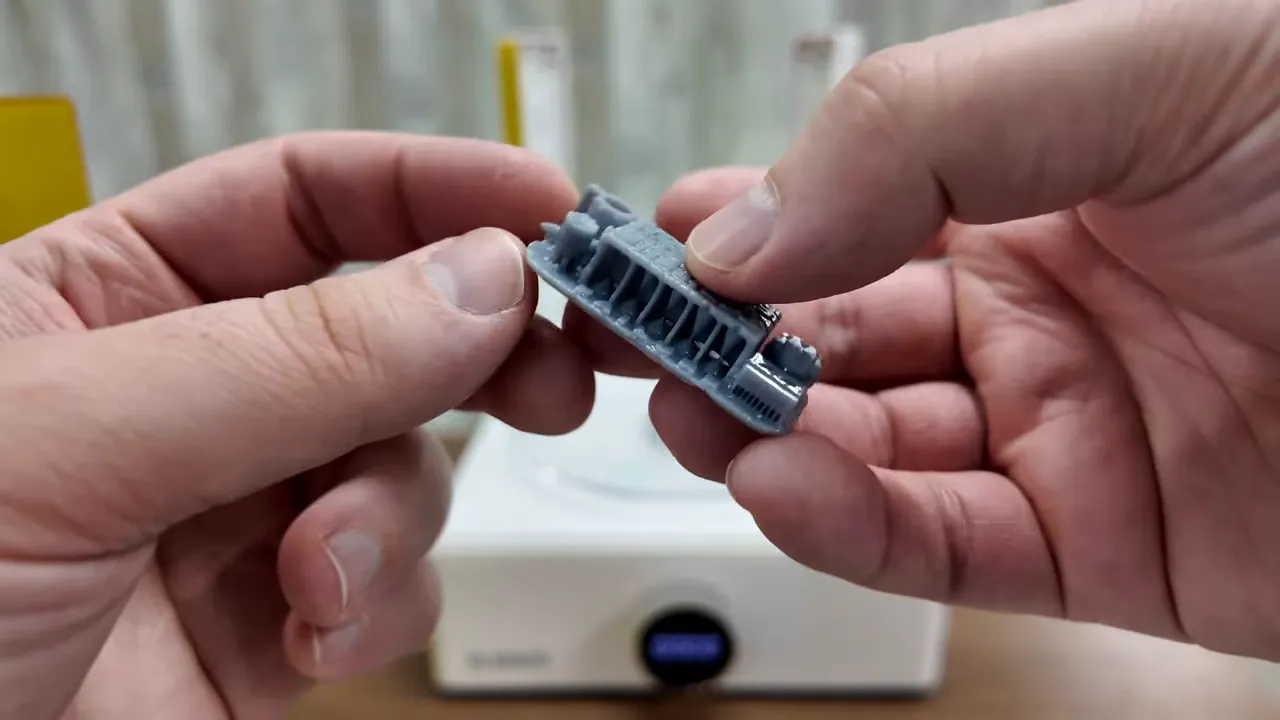 Cones of calibration after drying and curing