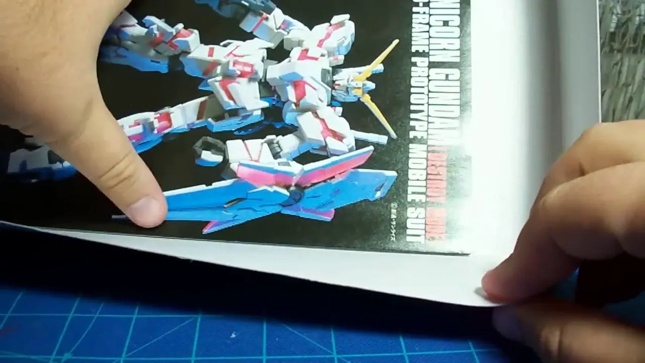 Manual del HGUC Unicorn Gundam