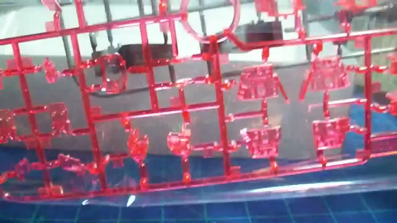 Estructura del Psycho frame del HGUC Unicorn Gundam