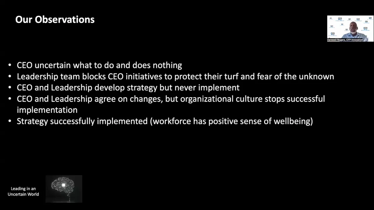 Continuous change in organizations