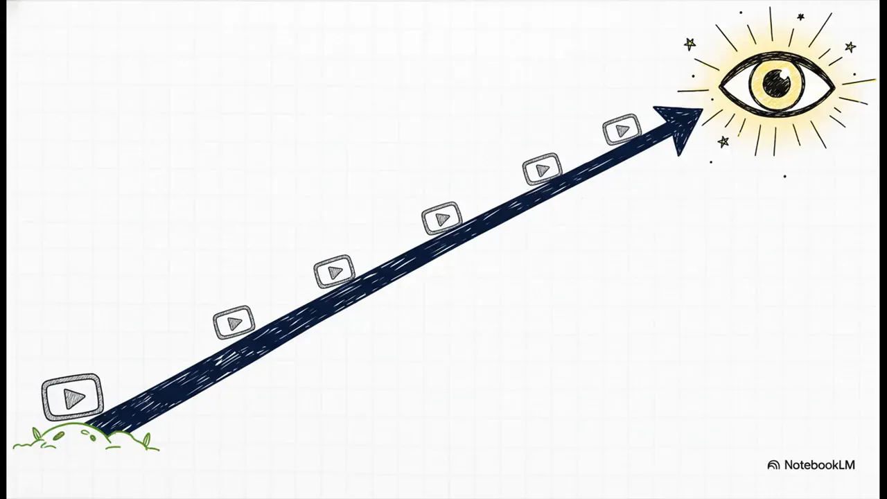 Posting regularly causes platforms to notice and compound visibility