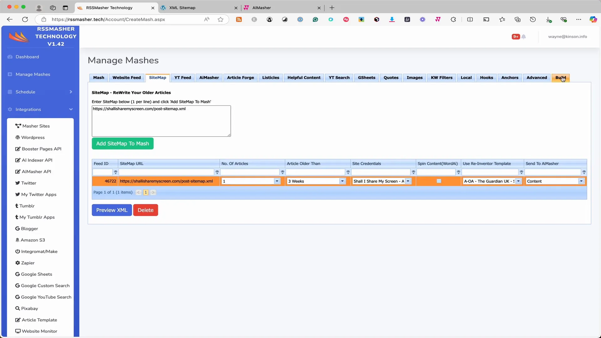 Finalizing the process