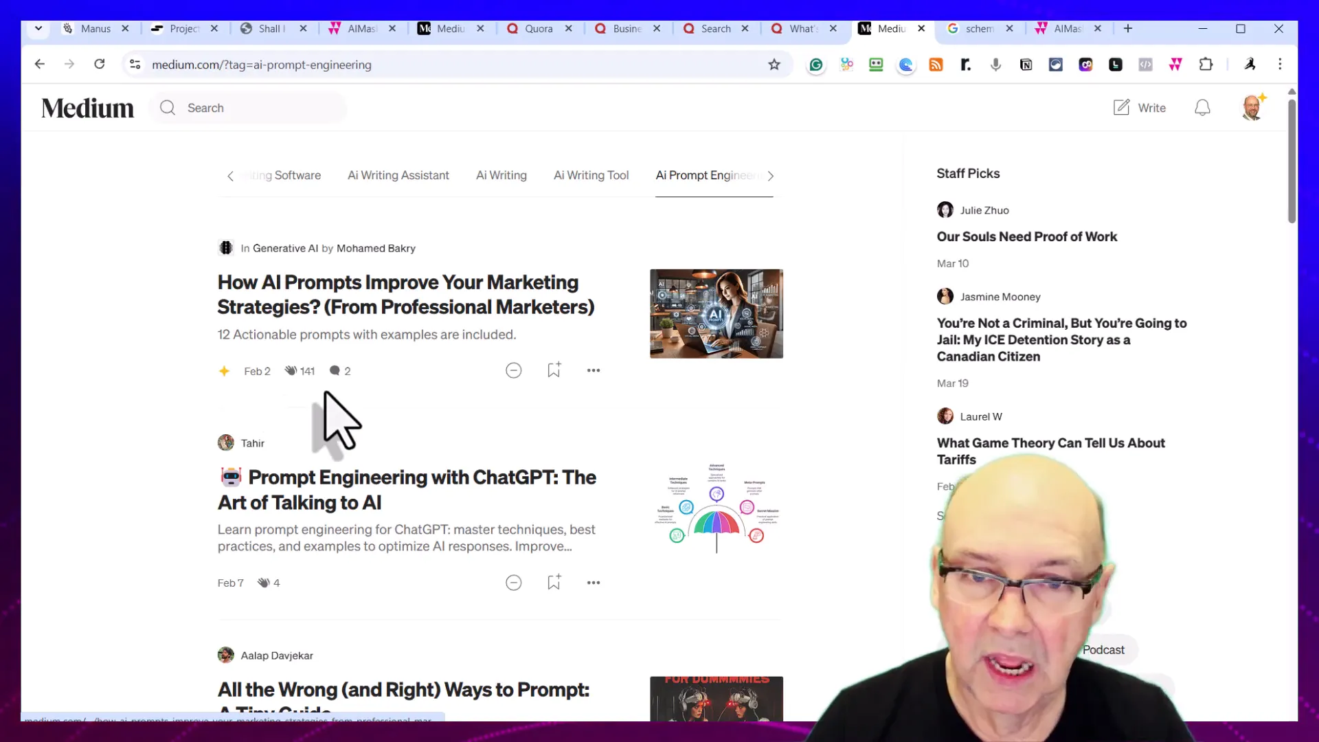 Finding a popular Medium article