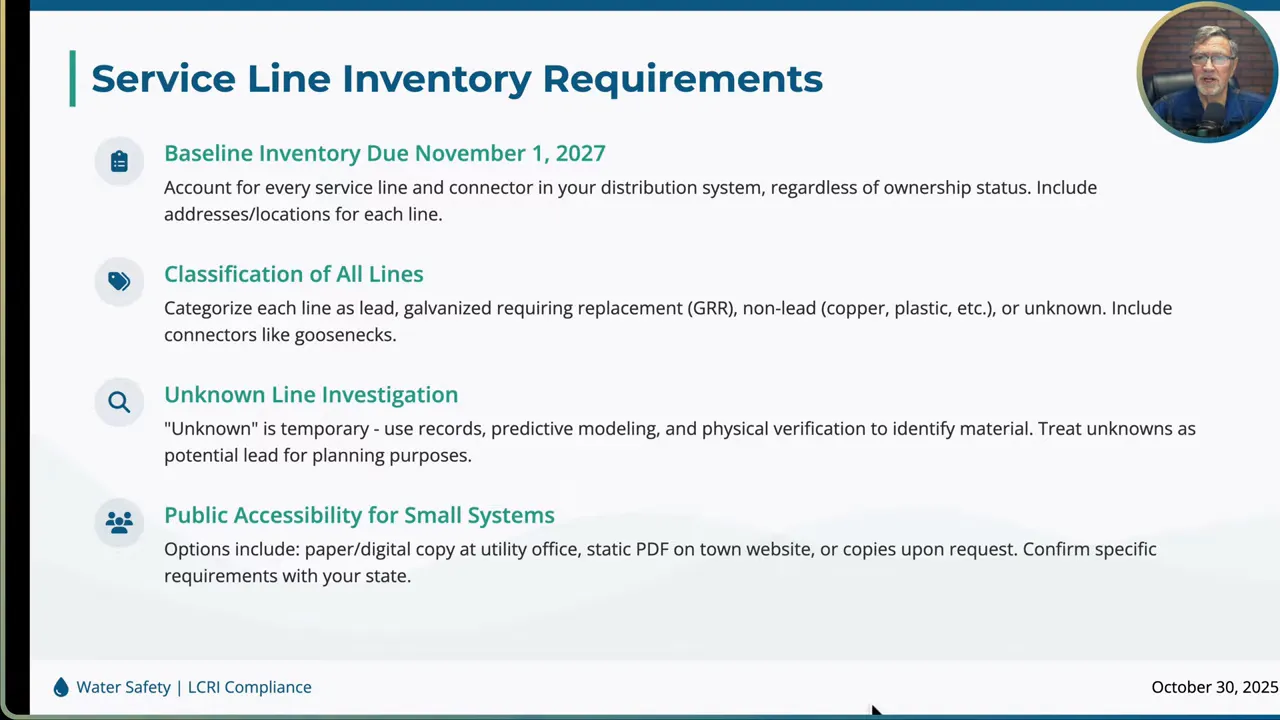 GIS mapping is essential for service line inventories and planning