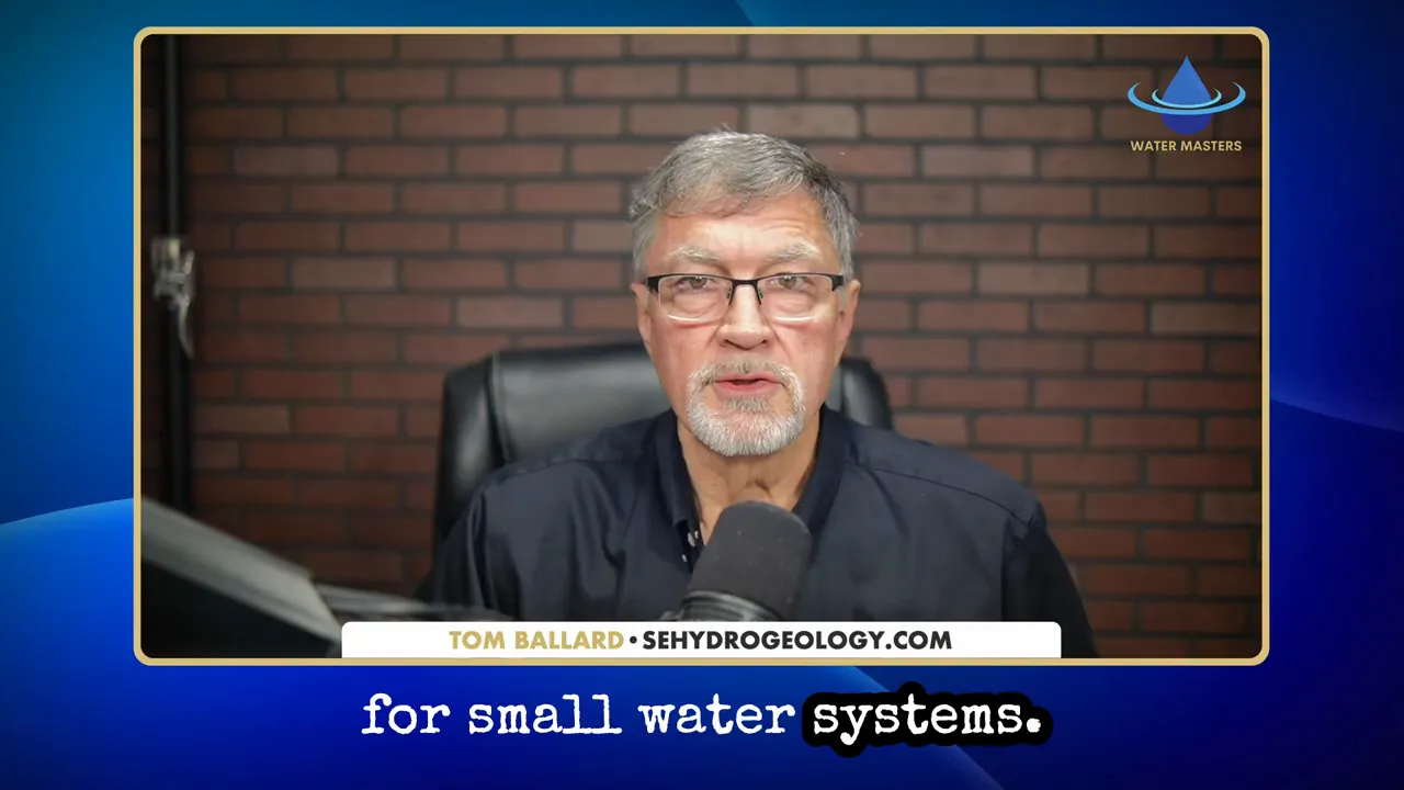 Presenter introducing the Water Masters Program